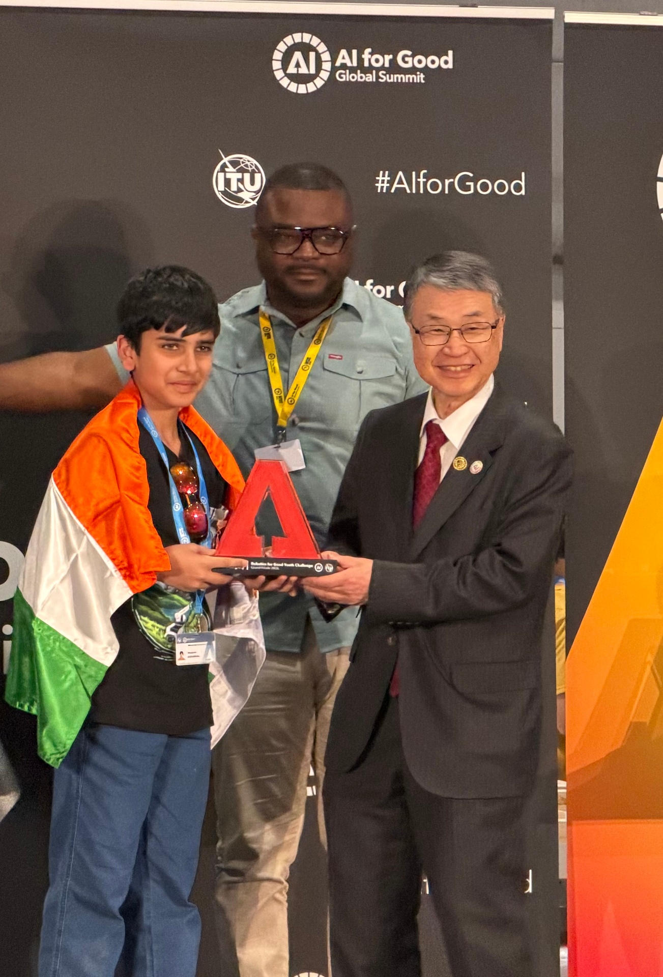 International Winner · Robotics for Good Youth Challenge, Geneva